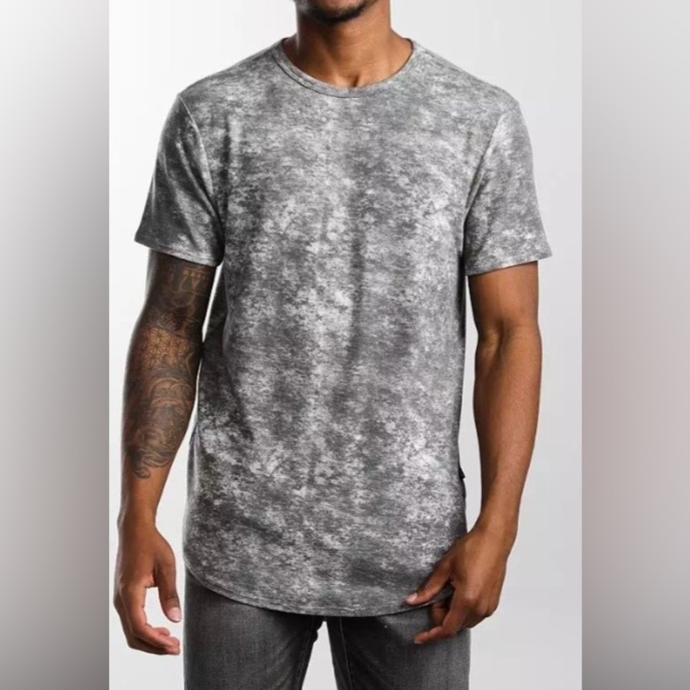 Nova Industries Gray and White Wash Men's Shirt - Picture 1 of 6